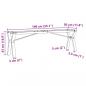 Preview: Couchtisch-Gestell in Y-Form 140x30x43 cm Gusseisen