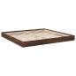 Preview: Bettgestell Braun Eichen-Optik 180x200 cm Holzwerkstoff