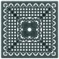 Preview: Gartentisch Grün 80x80x75 cm Aluminiumguss