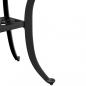 Preview: Gartentisch Schwarz 53x53x53 cm Aluminiumguss