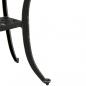 Preview: Gartentisch Bronzen Ø48x53 cm Aluminiumguss