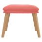 Preview: Fußhocker Rosa 45x29,5x35 cm Samt