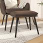Preview: ARDEBO.de - Fußhocker Taupe 45x29,5x35 cm Stoff