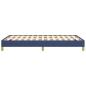 Preview: Bettgestell Blau 120x190 cm Stoff