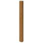 Preview: Teppich Rechteckig Braun 70x300 cm Bambus