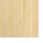 Preview: ARDEBO.de - Teppich Rechteckig Hell Natur 70x400 cm Bambus
