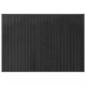 Preview: Teppich Rechteckig Grau 70x100 cm Bambus