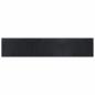 Preview: Teppich Rechteckig Schwarz 60x300 cm Bambus