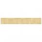 Preview: Teppich Rechteckig Hell Natur 60x400 cm Bambus