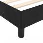 Preview: Bettgestell Schwarz 120x190 cm Samt