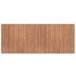 Preview: Teppich Rechteckig Natur 80x200 cm Bambus