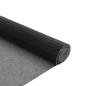 Preview: ARDEBO.de - Teppich Rechteckig Schwarz 80x400 cm Bambus