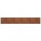 Preview: Teppich Rechteckig Braun 80x500 cm Bambus