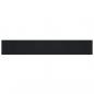 Preview: Teppich Rechteckig Schwarz 80x500 cm Bambus