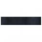 Preview: Teppich Rechteckig Grau 100x500 cm Bambus