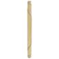 Preview: Teppich Rund Hell Natur 100 cm Bambus