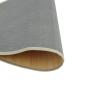 Preview: Teppich Rund Hell Natur 100 cm Bambus