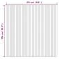 Preview: Teppich Rechteckig Braun 100x100 cm Bambus