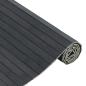 Preview: Teppich Rechteckig Grau 100x100 cm Bambus