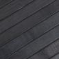 Preview: Teppich Rechteckig Grau 100x100 cm Bambus