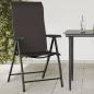 Preview: ARDEBO.de - Gartenstühle 8 Stk. Klappbar Schwarz Kaffeebraun Poly Rattan