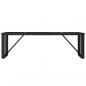 Preview: Couchtisch-Gestell in O-Form 140x30x43 cm Gusseisen