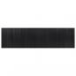 Preview: Paravent Schwarz 165x600 cm Bambus