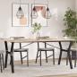 Preview: ARDEBO.de - Esstisch-Gestell in Y-Form 160x80x73 cm Gusseisen