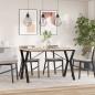 Preview: Esstisch-Gestell in Y-Form 120x60x73 cm Gusseisen