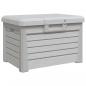 Preview: Outdoor-Kissenbox Grau 73x50,5x46,5 cm Polypropylen