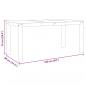 Preview: Esstisch Panama Grau 160x80x75 cm Massivholz Kiefer