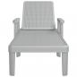 Preview: 4-fach Verstellbare Sonnenliege 155,5x57x28 cm Polypropylen