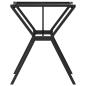 Preview: Esstisch-Gestell in Y-Form 60x60x73 cm Gusseisen
