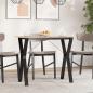 Preview: ARDEBO.de - Esstisch-Gestell in Y-Form 80x40x73 cm Gusseisen