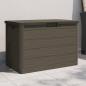 Preview: ARDEBO.de - Outdoor-Kissenbox Braun 77,5x44,5x53 cm Polypropylen