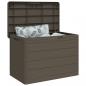 Preview: Outdoor-Kissenbox Braun 77,5x44,5x53 cm Polypropylen