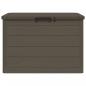 Preview: Outdoor-Kissenbox Braun 77,5x44,5x53 cm Polypropylen