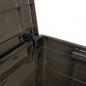 Preview: Outdoor-Kissenbox Braun 77,5x44,5x53 cm Polypropylen