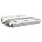 Preview: ARDEBO.de - Bettgestell Grau Sonoma 180x200 cm Holzwerkstoff