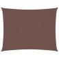 Preview: Sonnensegel Oxford-Gewebe Rechteckig 6x8 m Braun