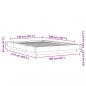 Preview: Bettgestell Betongrau 140x200 cm Holzwerkstoff