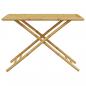 Preview: Gartentisch Klappbar 110x55x75 cm Bambus