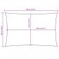 Preview: Sonnensegel Oxford-Gewebe Rechteckig 5x7 m Braun
