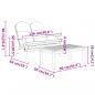 Preview: 4-tlg. Garten-Lounge-Set Adirondack Massivholz Akazie