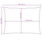 Preview: Sonnensegel Oxford-Gewebe Rechteckig 2,5x4 m Schwarz
