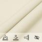Preview: Sonnensegel Oxford-Gewebe Dreieckig 5x7x7 m Creme