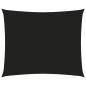 Preview: Sonnensegel Oxford-Gewebe Rechteckig 4x5 m Schwarz