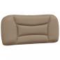 Preview: Bett mit Matratze Cappuccino-Braun 90x200 cm Kunstleder