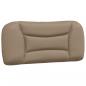 Preview: Bett mit Matratze Cappuccino-Braun 90x200 cm Kunstleder