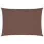 Preview: Sonnensegel Oxford-Gewebe Rechteckig 3x5 m Braun